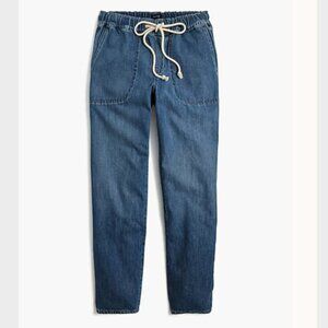 J. Crew Blue Denim Drawstring Pant - Size 26